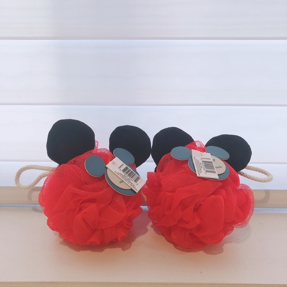 2for$10🍏Disney x JUNK FOOD Bath Sponge Scrubber - Picture 2 of 6